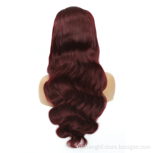 Pre-plucked Transparent Virgin brazilian human hair lace front wig with baby hair,short Blond 613 remy front lace wig human hair